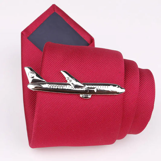 Cartoon Metal Tie Clip for Men's Fashion Accessories